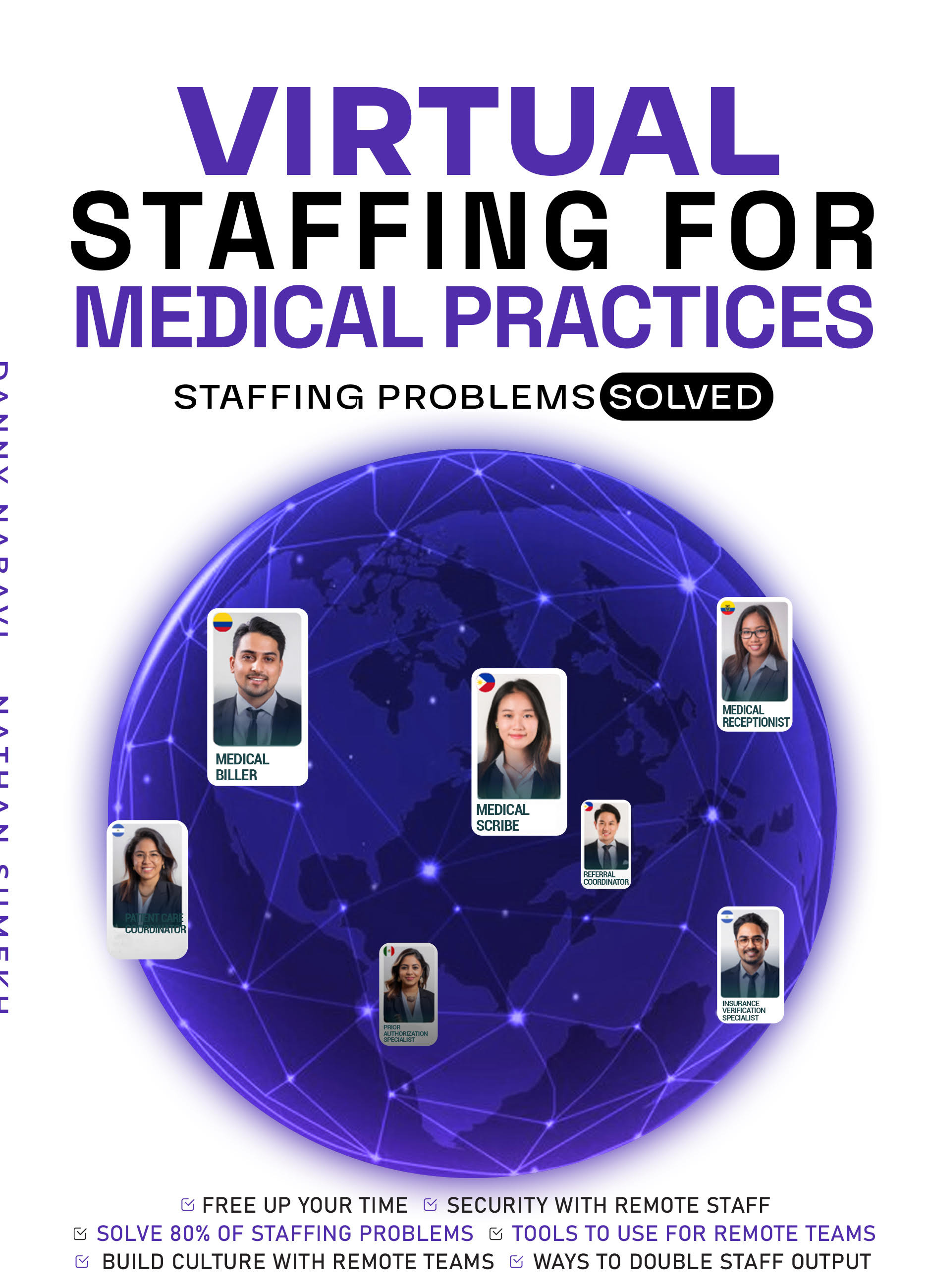 Cover of Virtual Staffing for Medical Practices by Danny Nabavi